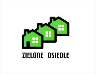 Projekt graficzny logo dla firmy online DOM OSIEDLE